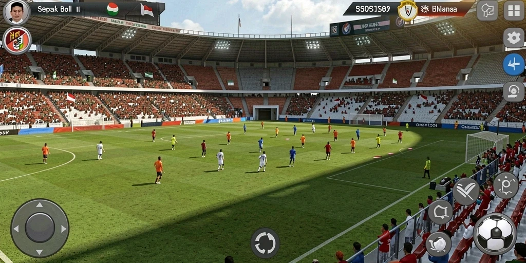 pp123 - Tangkapan layar menunjukkan mode multiplayer yang seru.