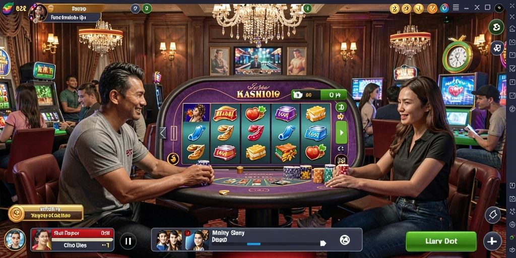 rekor777 - Screenshot menunjukkan pemain dalam aksi di level yang menantang.